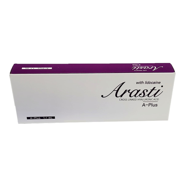 فیلر Arasti A-plus مناسب تزریق در گونه، چانه و زاویه فکی